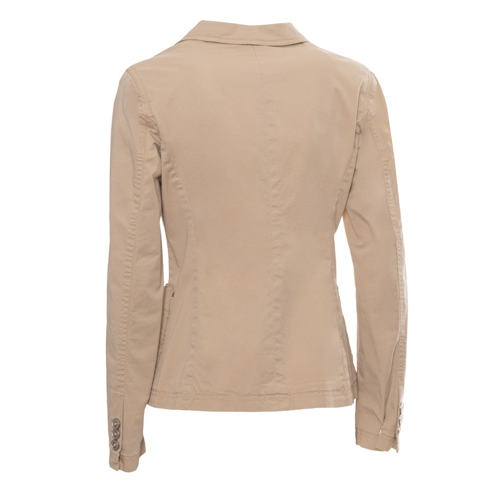 Gant Katoenen blazer Dames – Beige