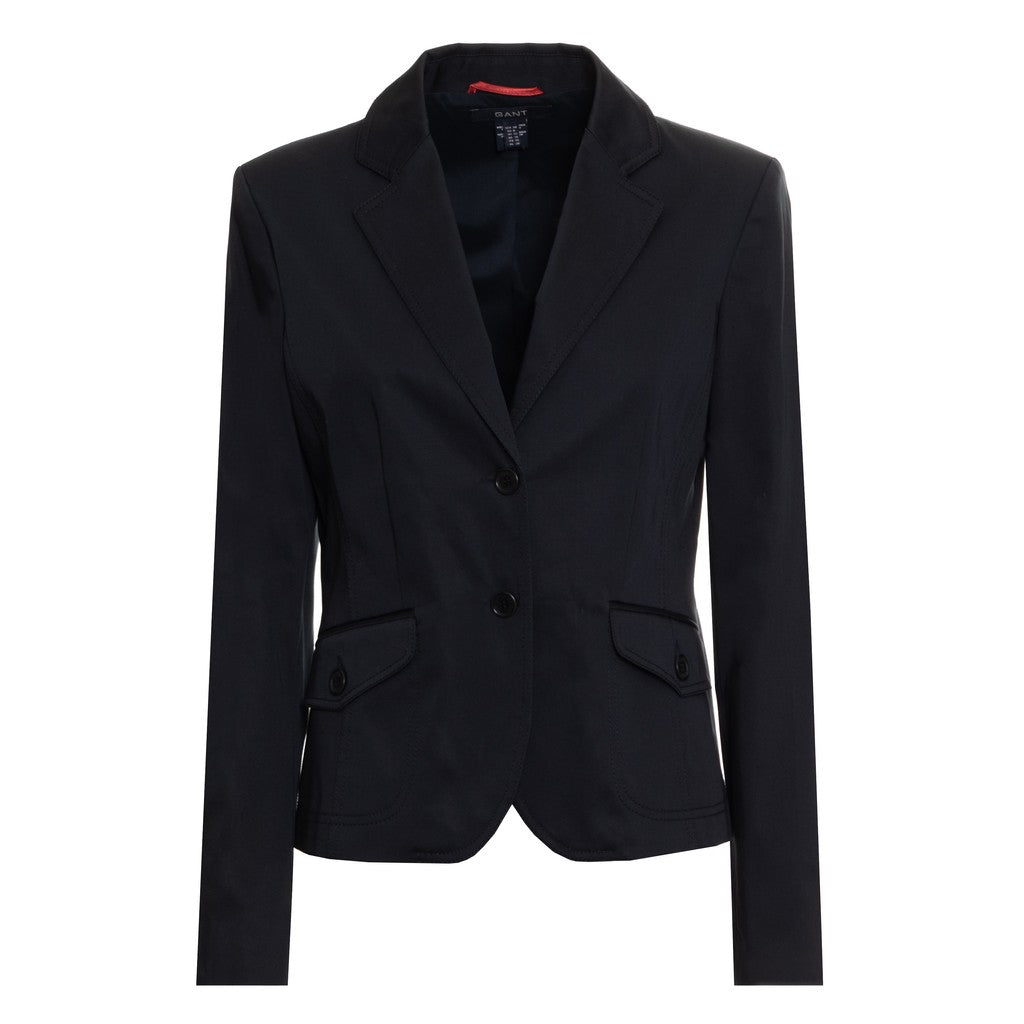 Gant Katoenen blazer Dames – Donkerblauw