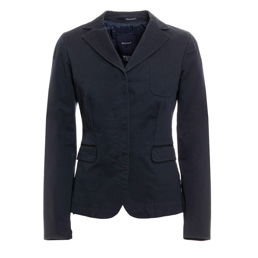 Gant Katoenen blazer Dames – Donkerblauw