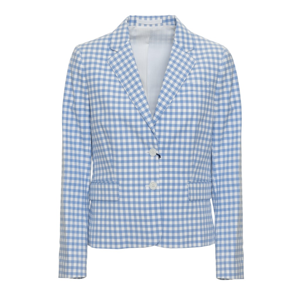 Gant Katoenen blazer Dames – Lichtblauw