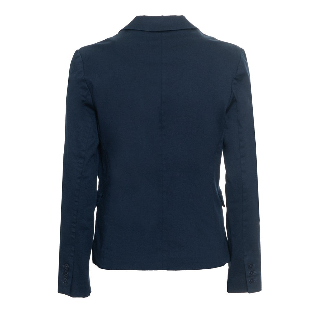 Gant Katoenen blazer Dames – Marineblauw