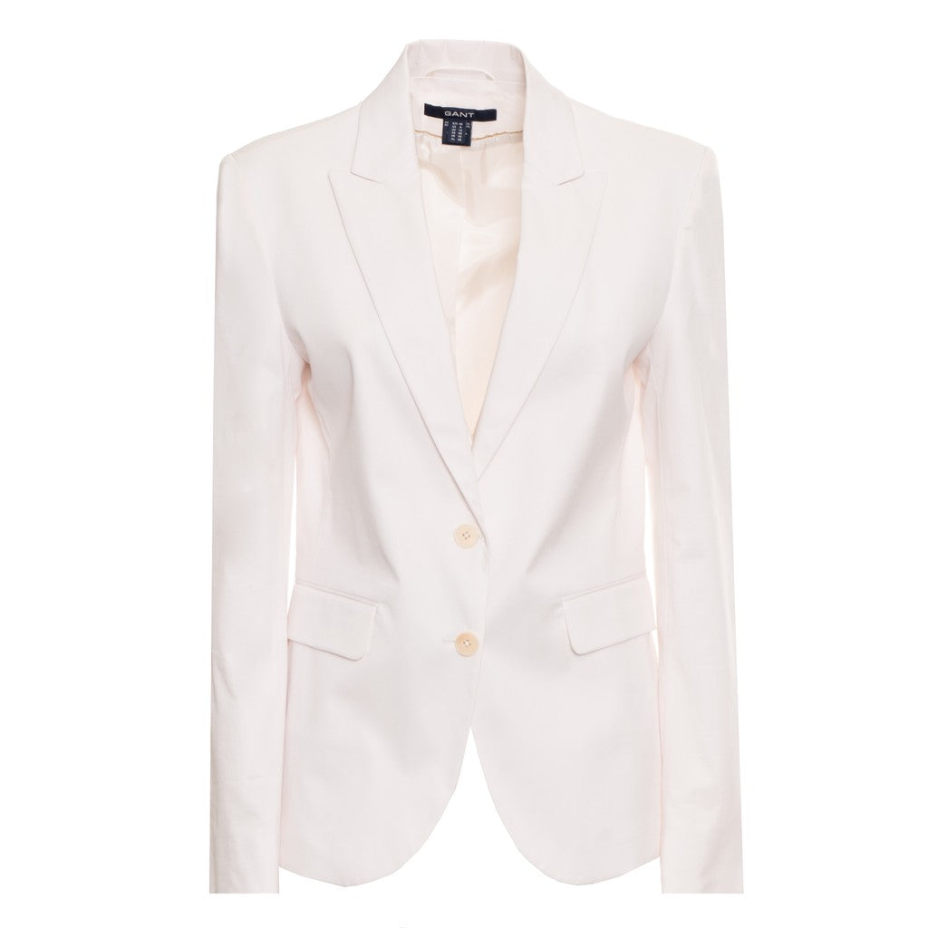Gant Katoenen blazer Dames – Wit