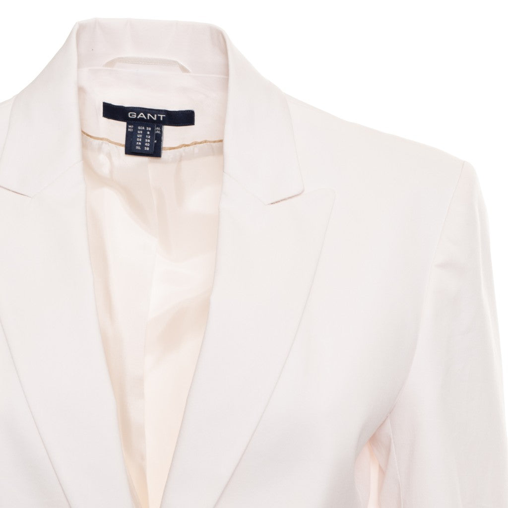 Gant Katoenen blazer Dames – Wit