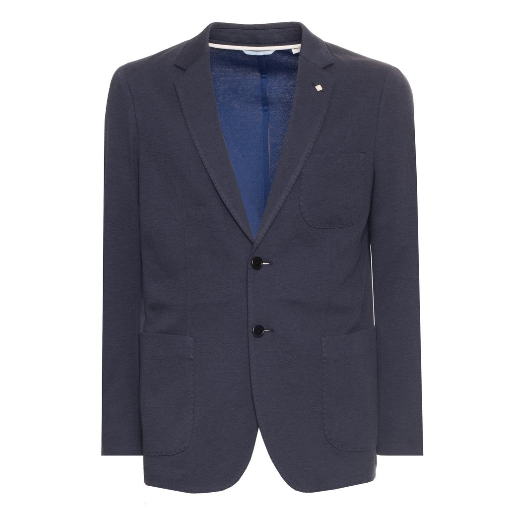 Gant Katoenen blazer Heren – Donkerblauw