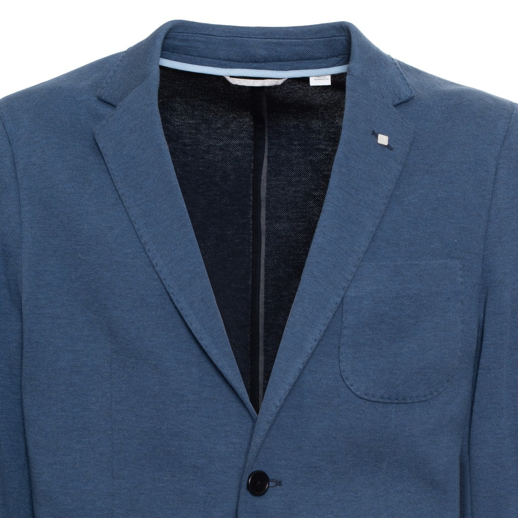 Gant Katoenen blazer Heren – Middenblauw