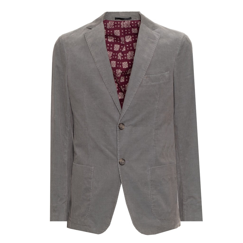 Gant Katoenen blazer Heren – Grijs