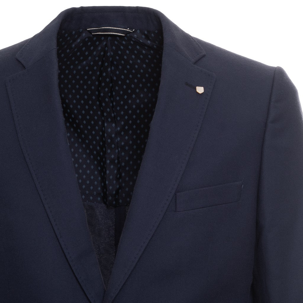 Gant Katoenen blazer Heren – Marineblauw