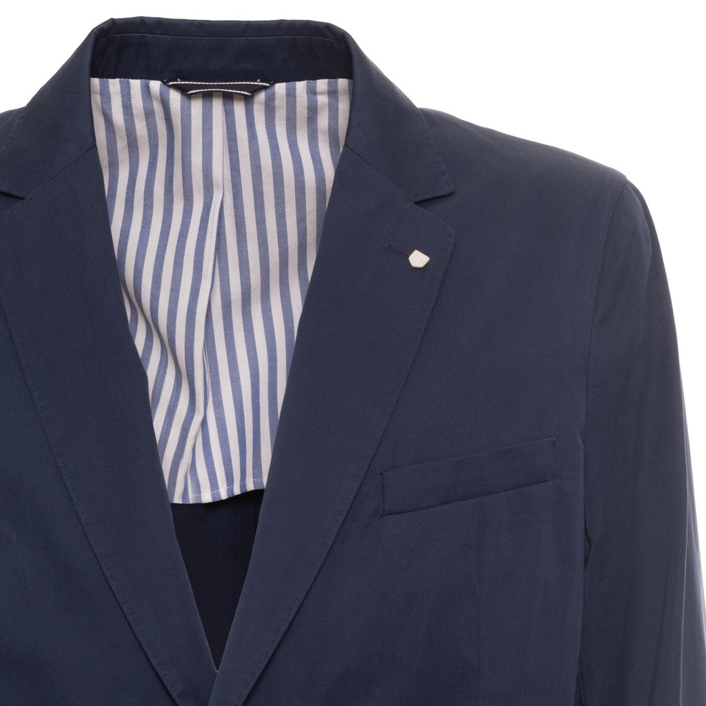 Gant Katoenen blazer Heren – Marineblauw