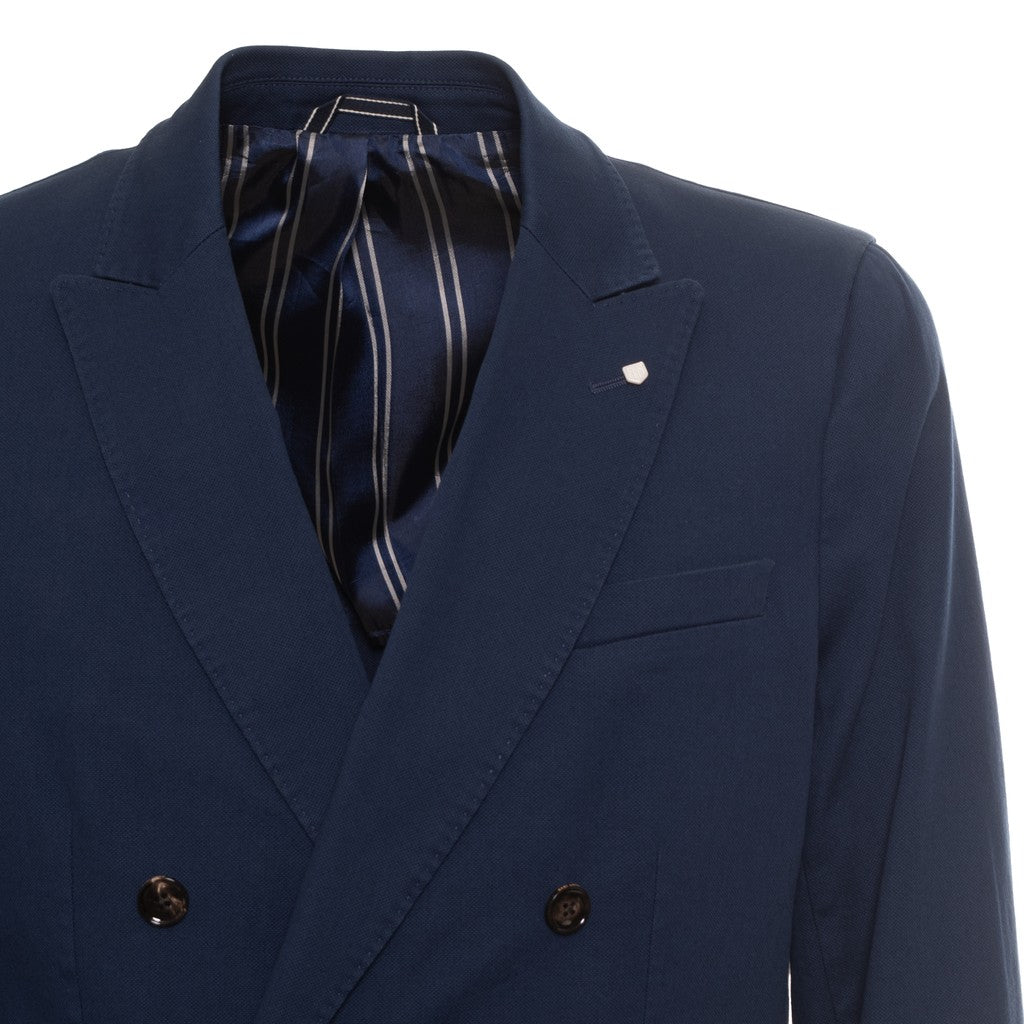 Gant Katoenen blazer Heren – Marineblauw