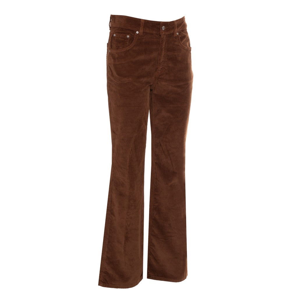 Gant Katoenen broek Dames – Bruin