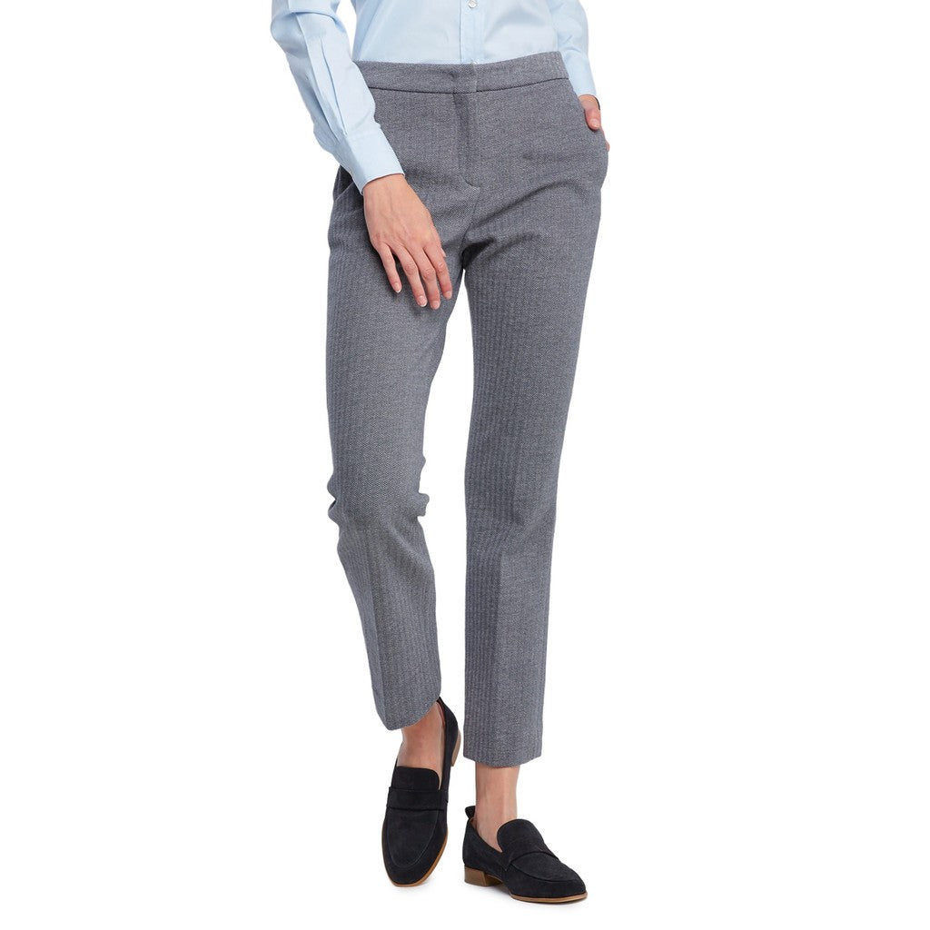 Gant Katoenen broek Dames – Grijs