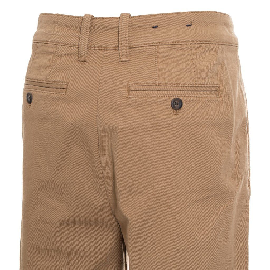 Gant Katoenen broek Dames – Khaki