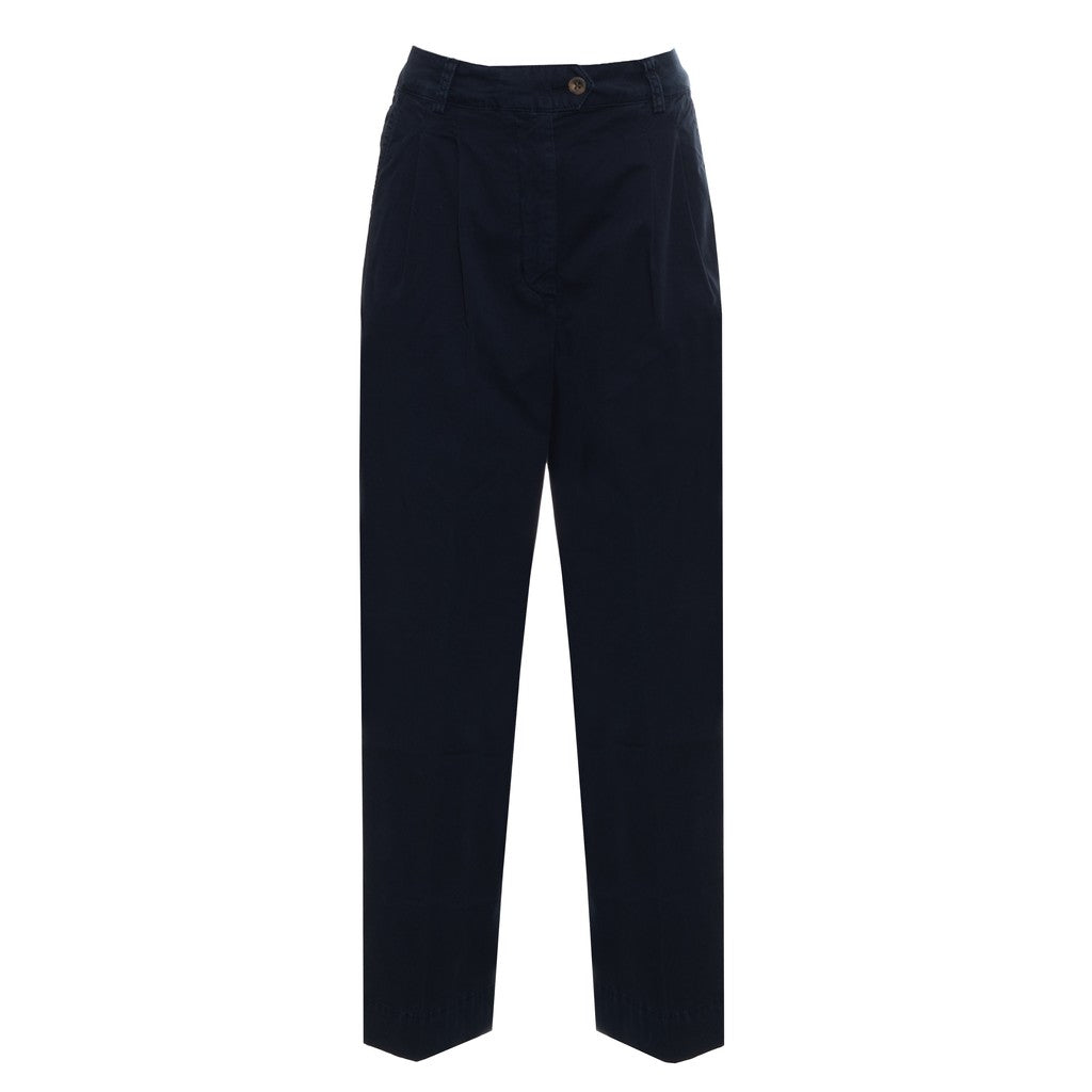 Gant Katoenen broek Dames – Marineblauw