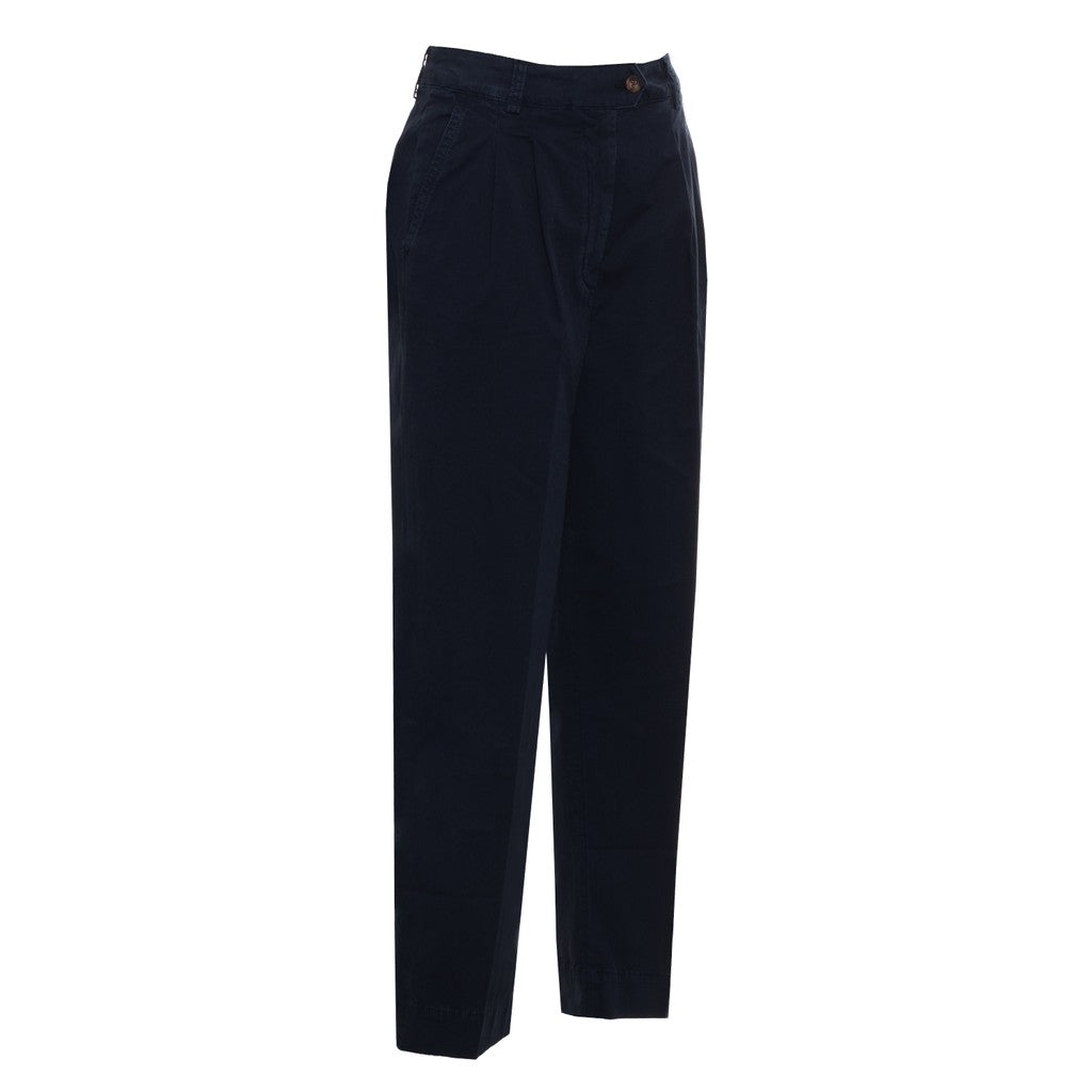 Gant Katoenen broek Dames – Marineblauw