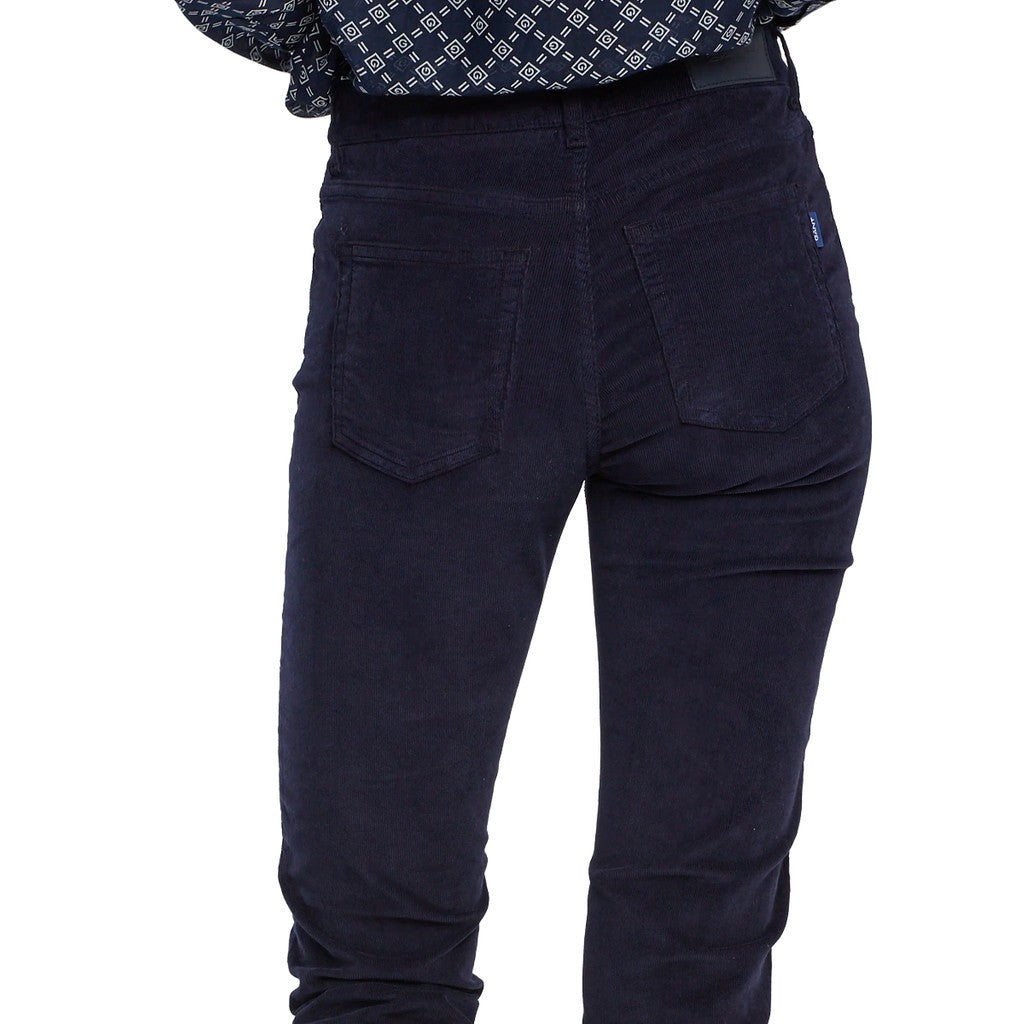 Gant Katoenen broek Dames – Marineblauw