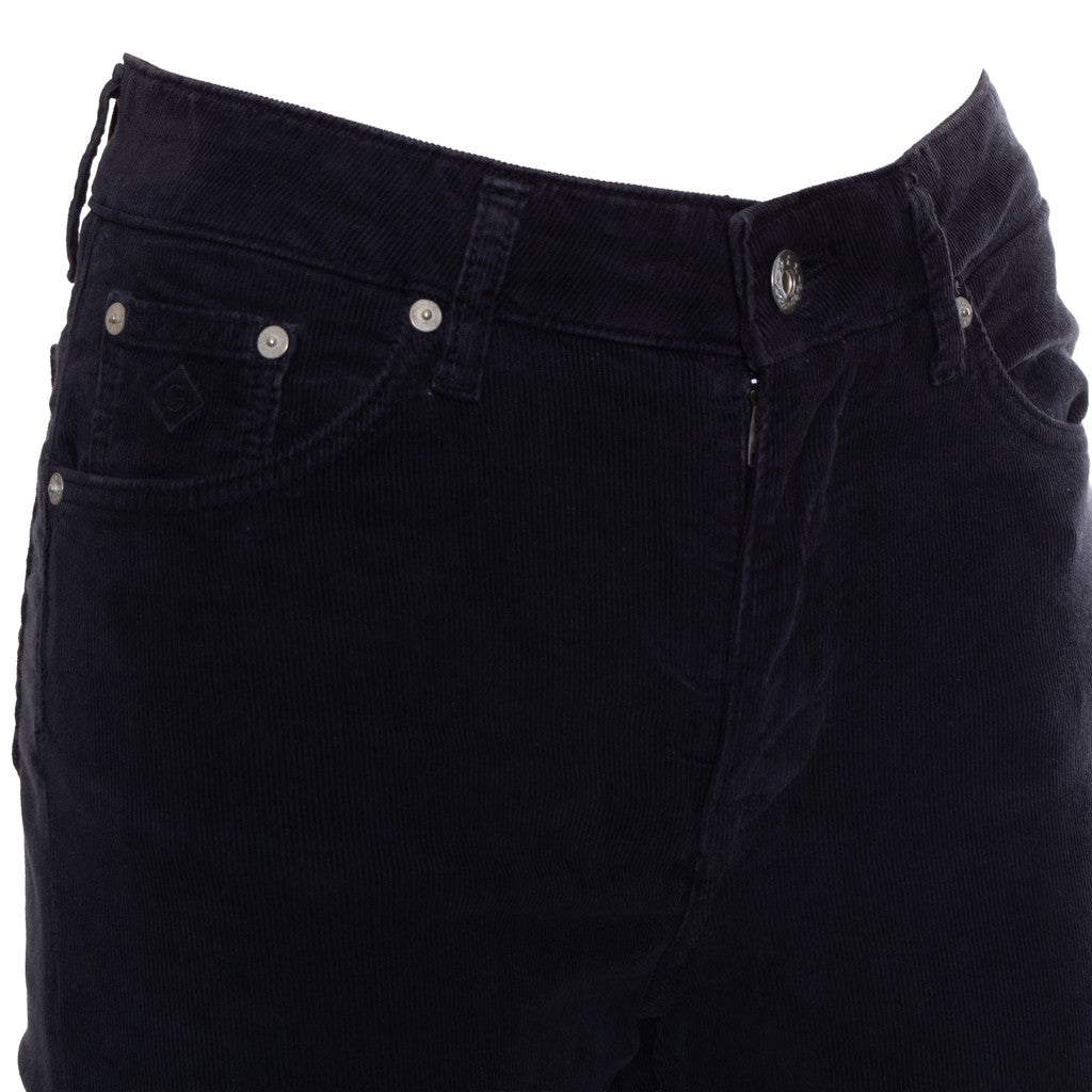 Gant Katoenen broek Dames – Marineblauw