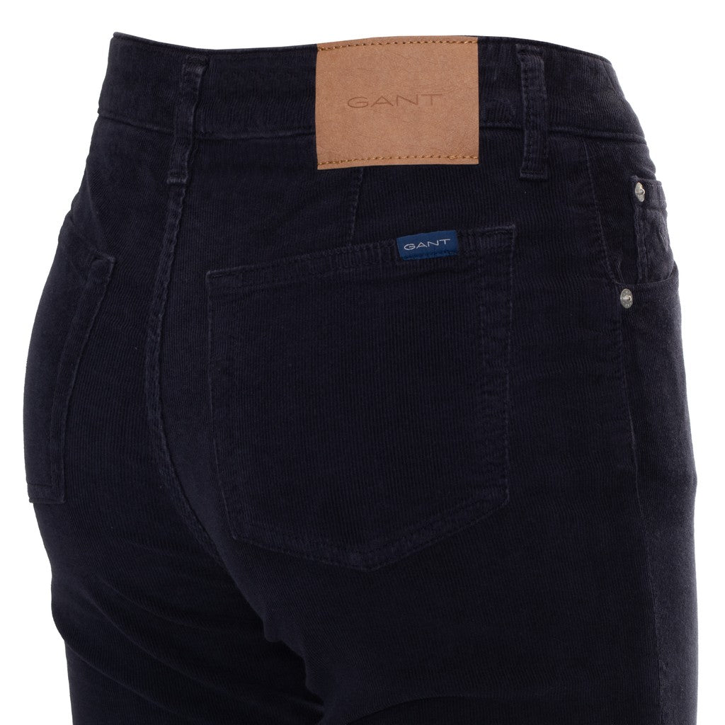 Gant Katoenen broek Dames – Marineblauw
