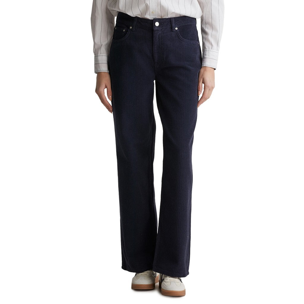 Gant Katoenen broek Dames – Marineblauw