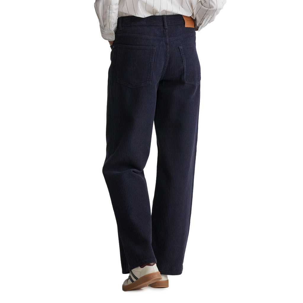 Gant Katoenen broek Dames – Marineblauw