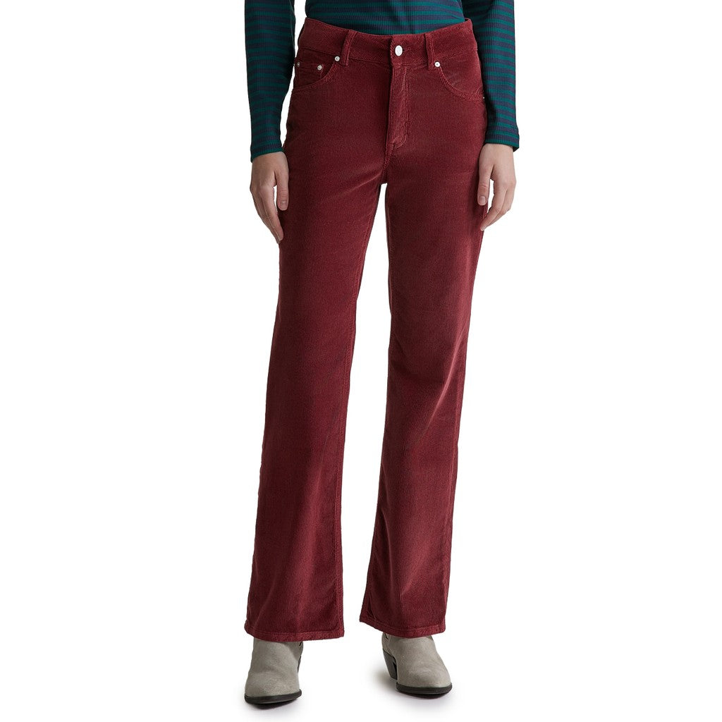 Gant Katoenen broek Dames – Rood