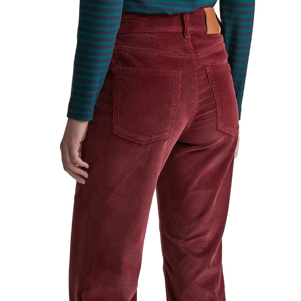 Gant Katoenen broek Dames – Rood