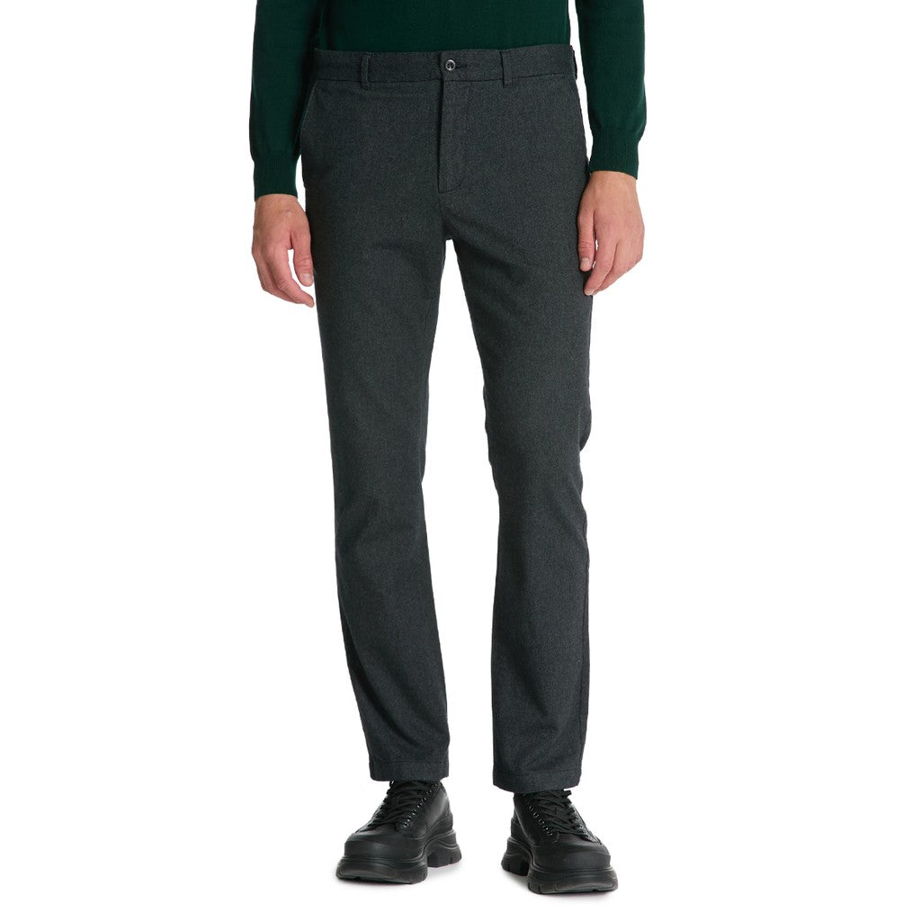 Gant Katoenen broek Heren – Antraciet