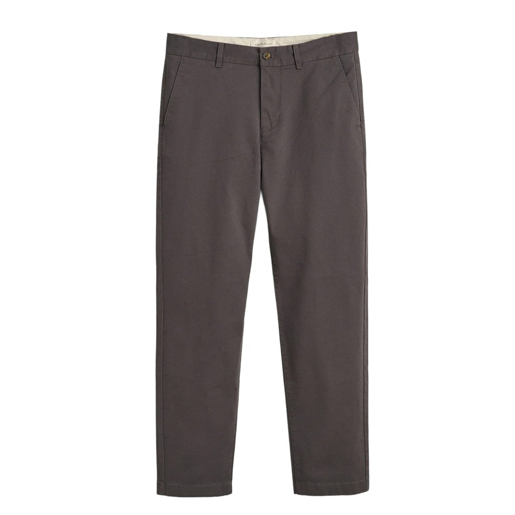 Gant Katoenen broek Heren – Antraciet
