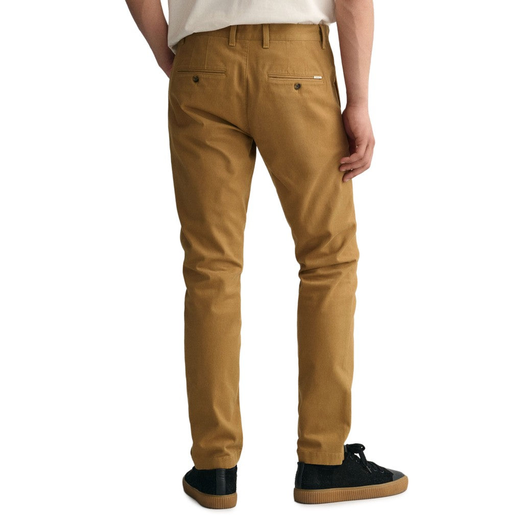 Gant Katoenen broek Heren – Beige