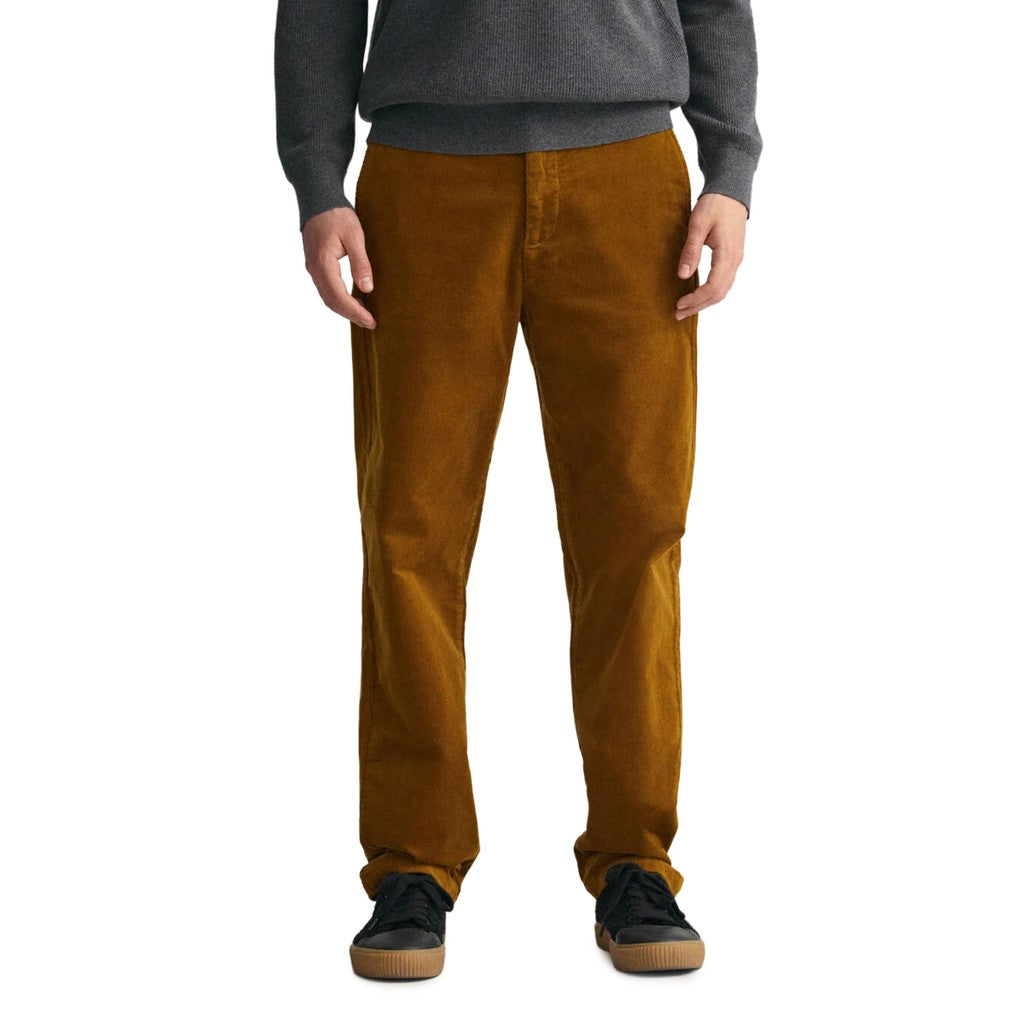 Gant Katoenen broek Heren – Bruin