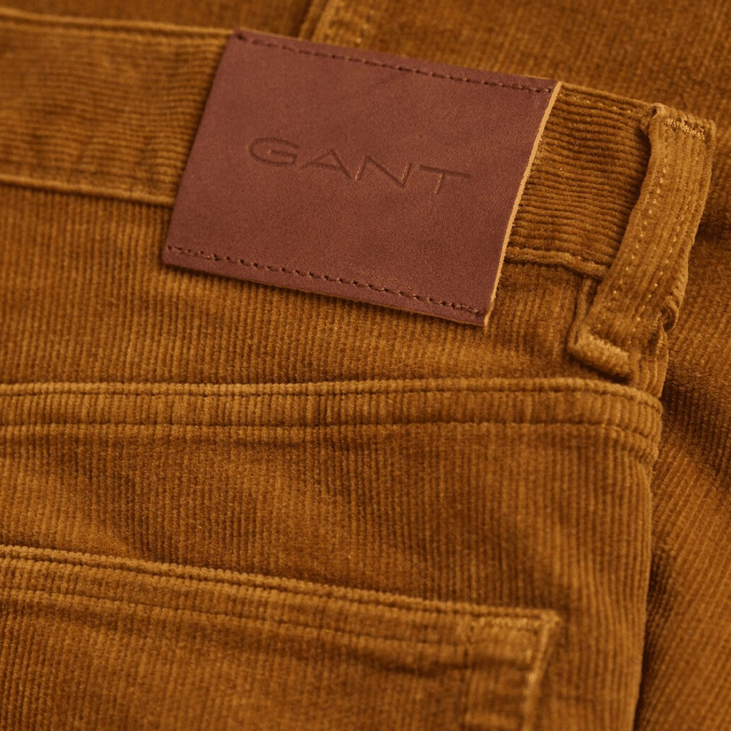 Gant Katoenen broek Heren – Bruin