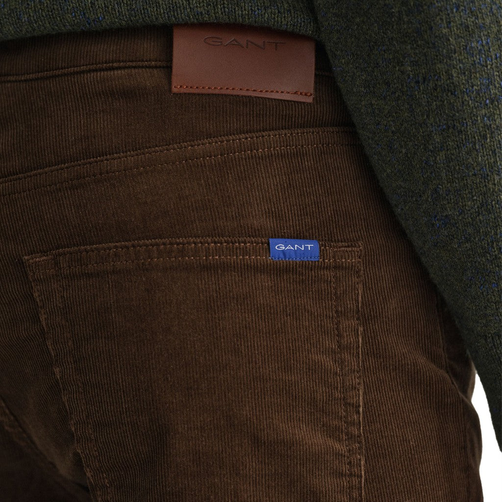 Gant Katoenen broek Heren – Bruin