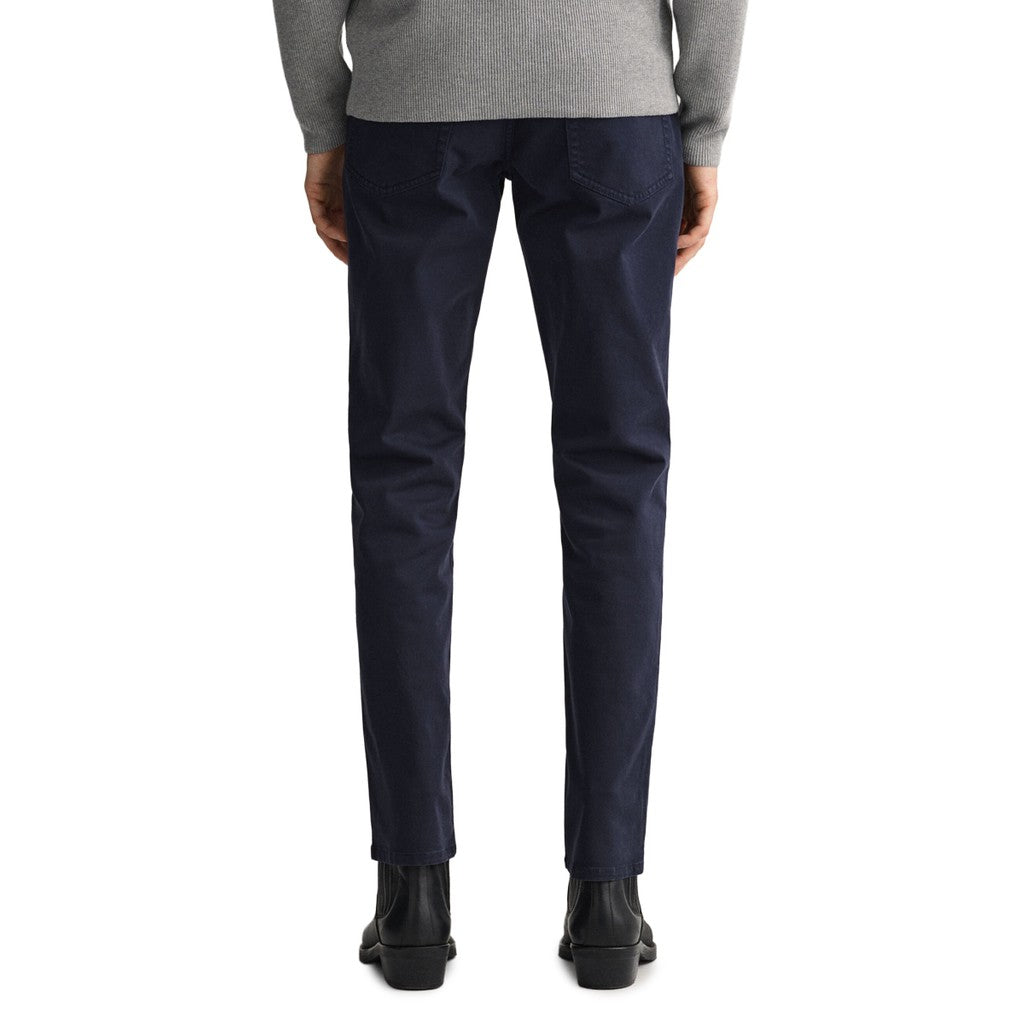Gant Katoenen broek Heren – Donkerblauw