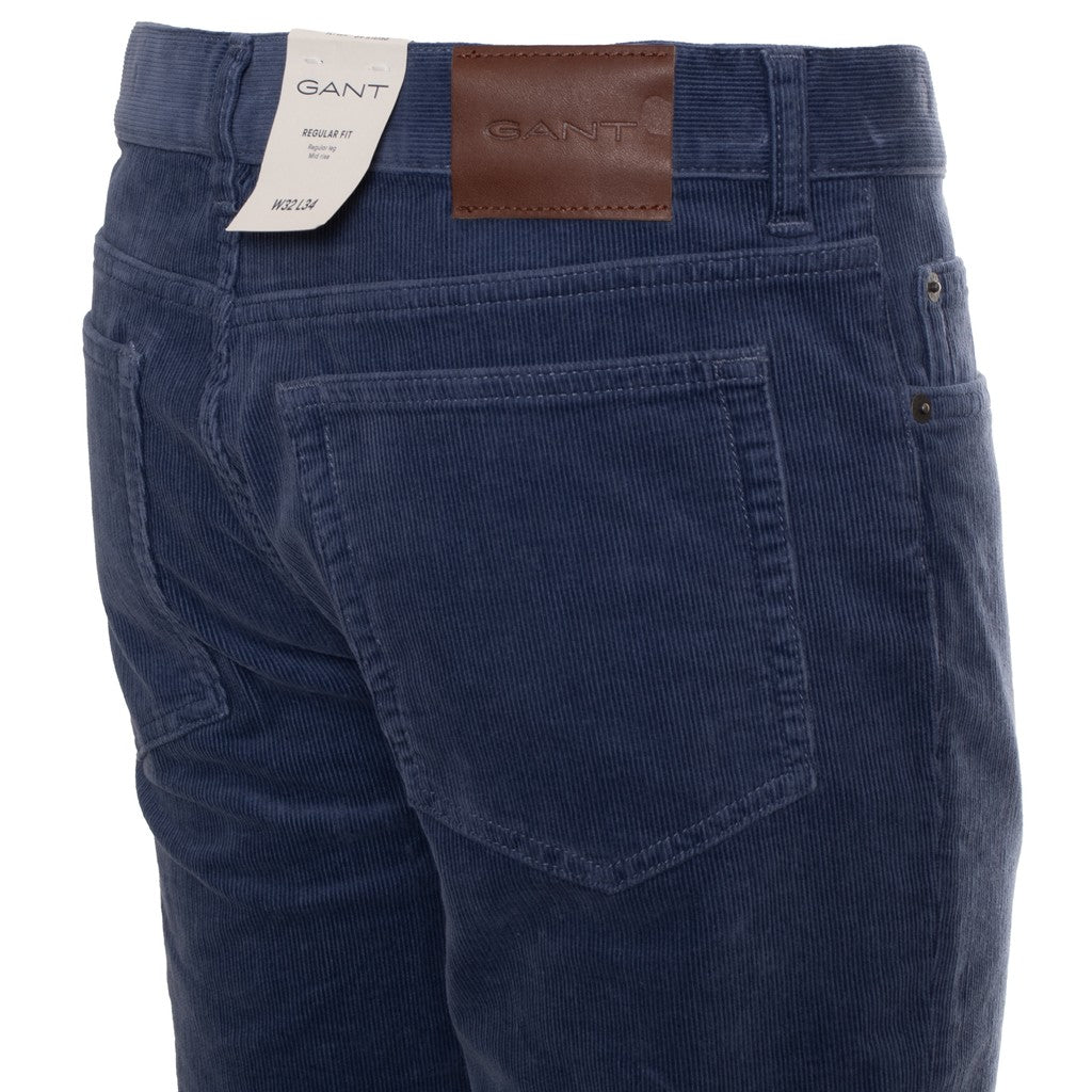 Gant Katoenen broek Heren – Donkerblauw