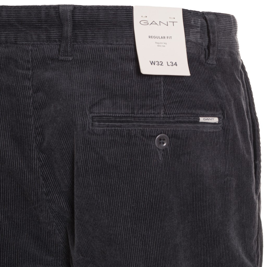 Gant Katoenen broek Heren – Grijs