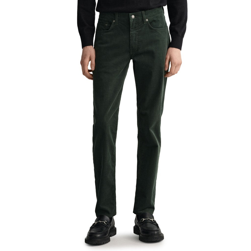 Gant Katoenen broek Heren – Groen