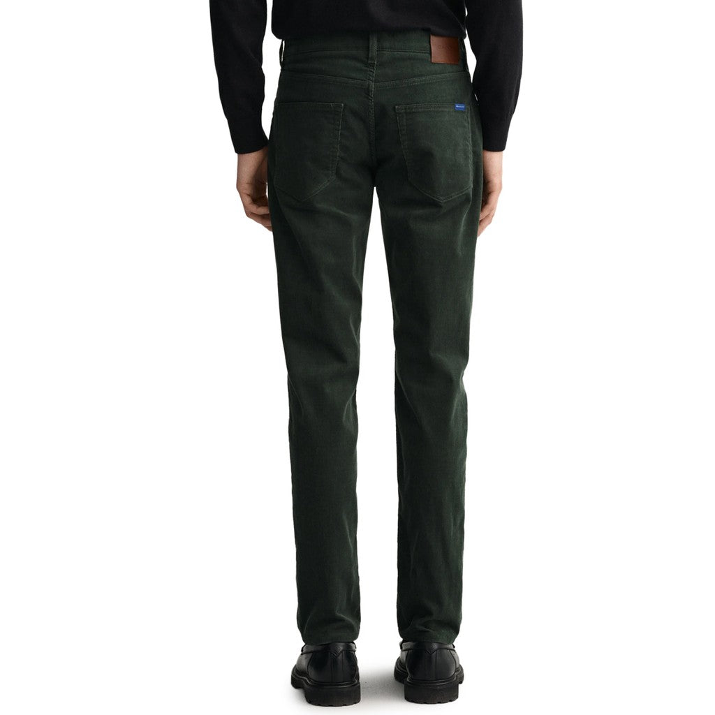 Gant Katoenen broek Heren – Groen