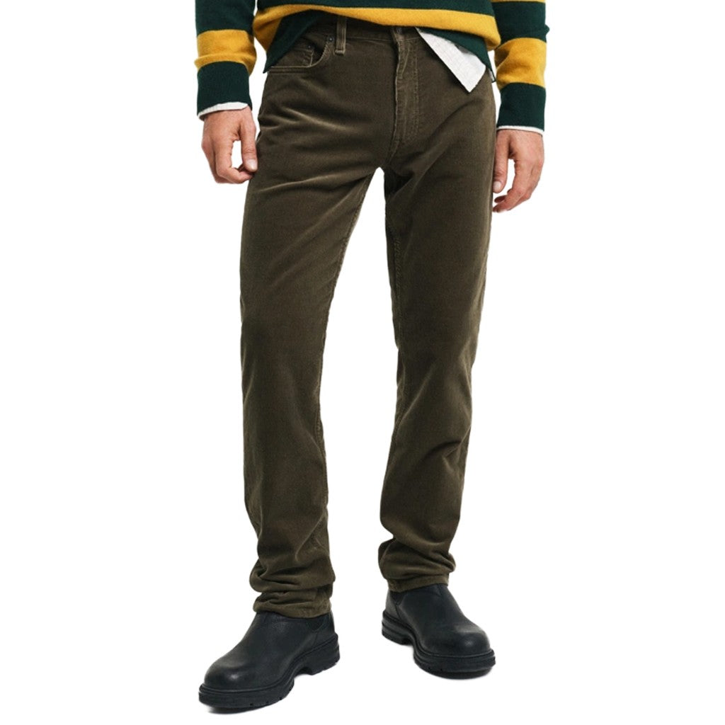 Gant Katoenen broek Heren – Groen