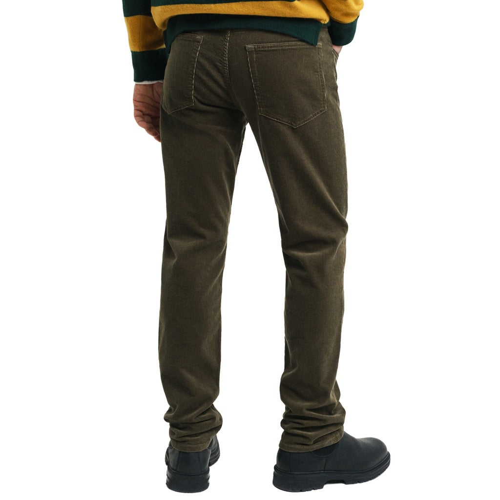 Gant Katoenen broek Heren – Groen