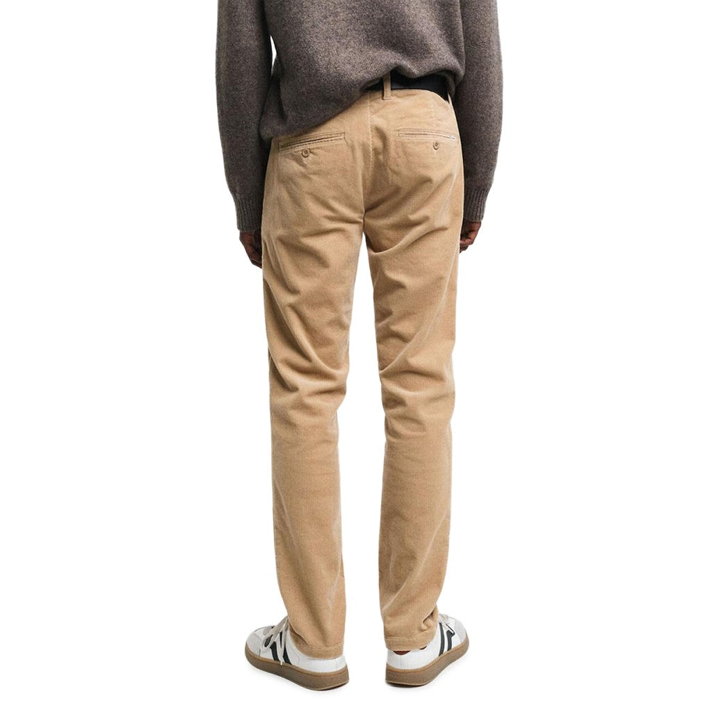 Gant Katoenen broek Heren – Khaki