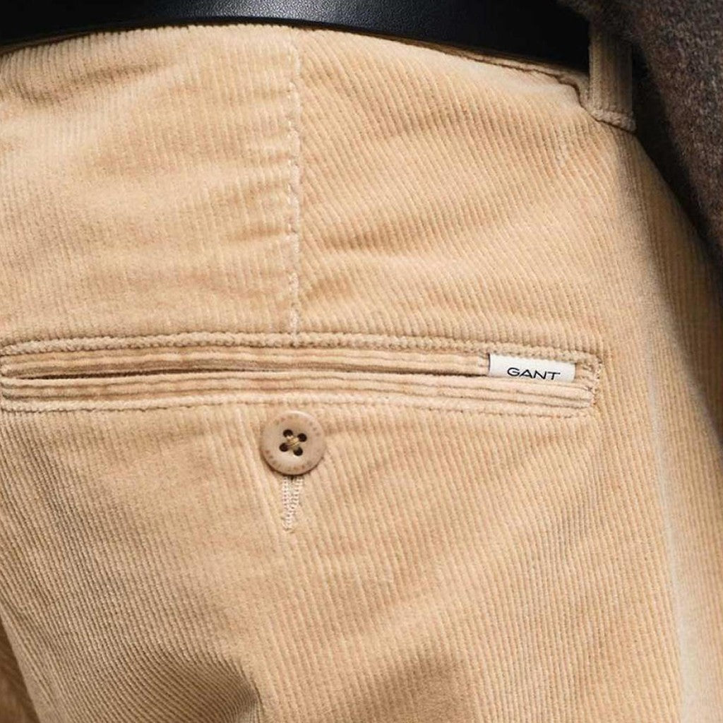 Gant Katoenen broek Heren – Khaki