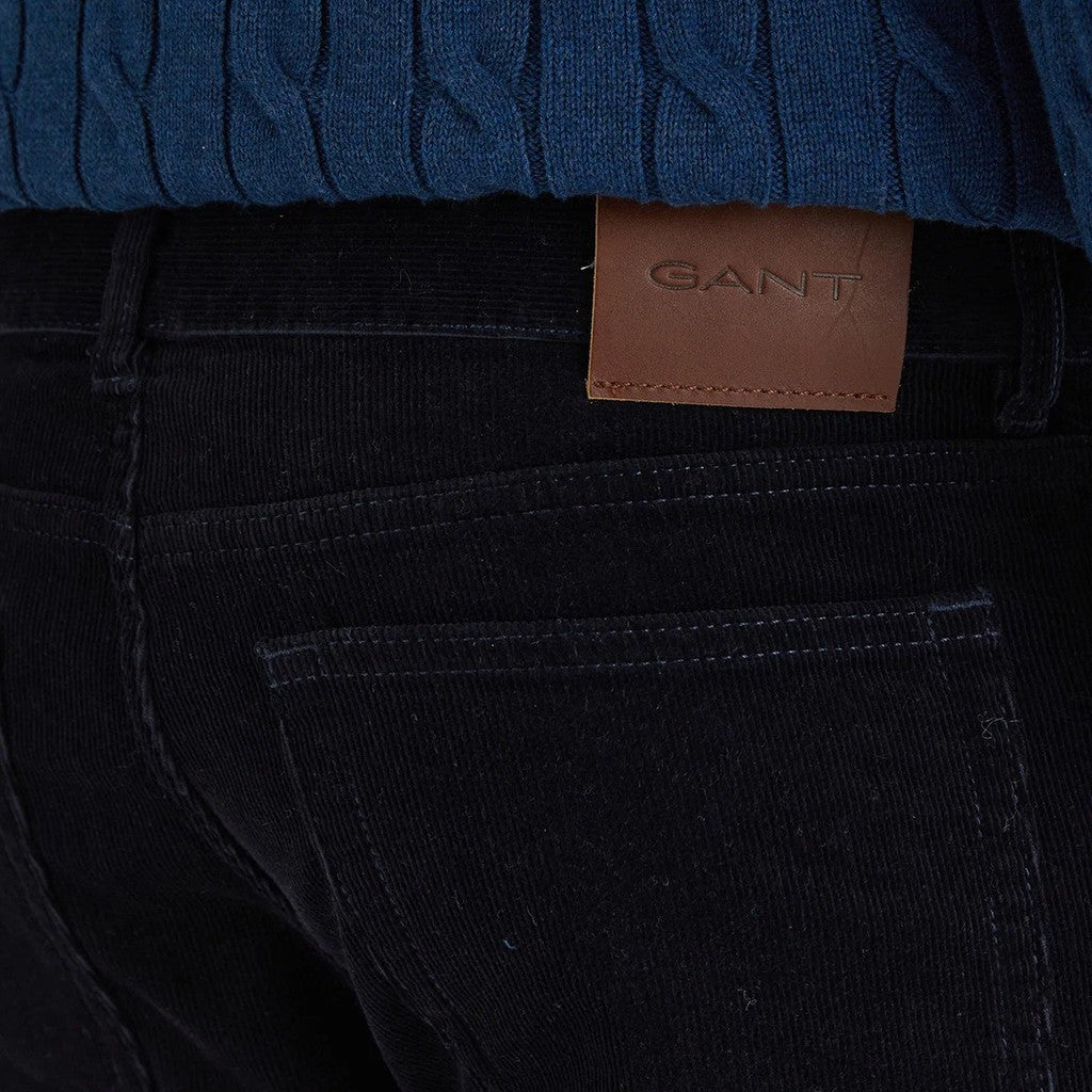 Gant Katoenen broek Heren – Marineblauw