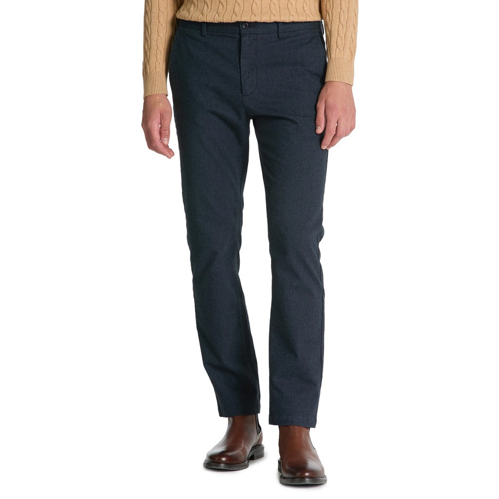 Gant Katoenen broek Heren – Marineblauw