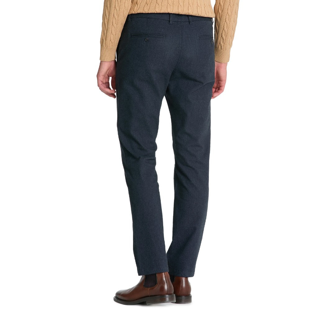 Gant Katoenen broek Heren – Marineblauw