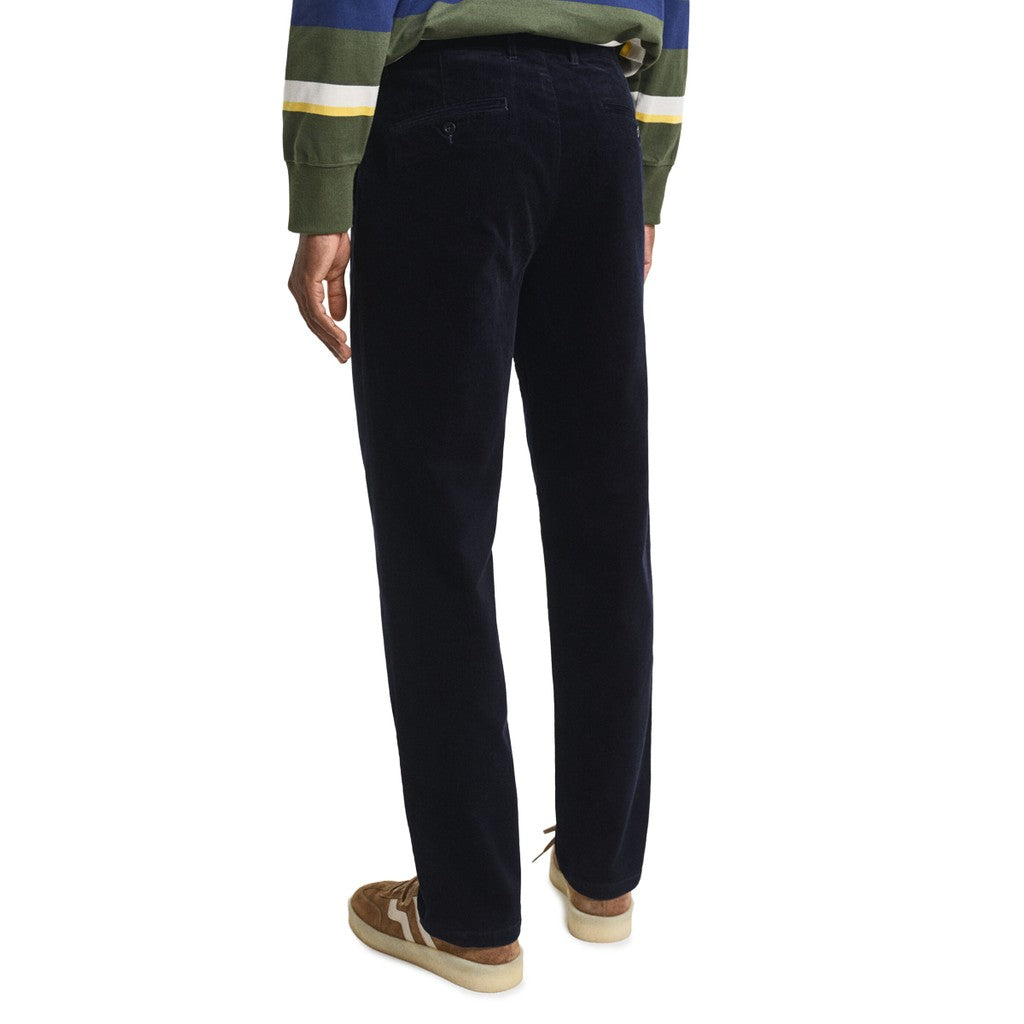 Gant Katoenen broek Heren – Marineblauw