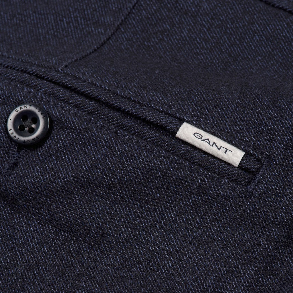 Gant Katoenen broek Heren – Marineblauw