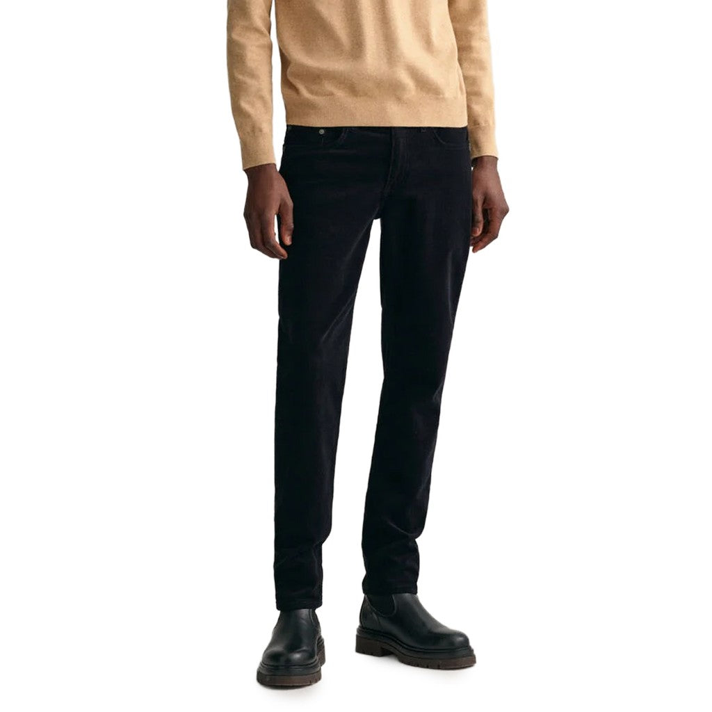 Gant Katoenen broek Heren – Marineblauw