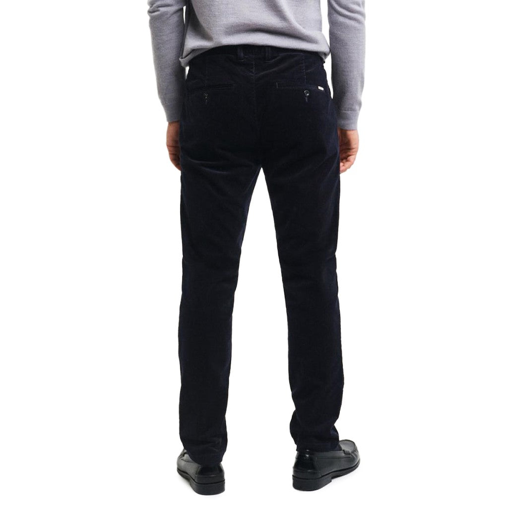 Gant Katoenen broek Heren – Marineblauw
