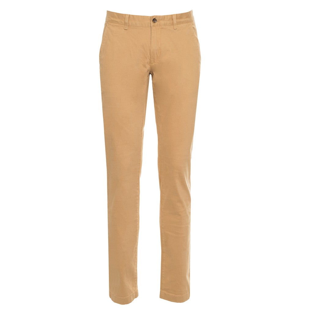 Gant Katoenen broek Heren – Mosterdgeel