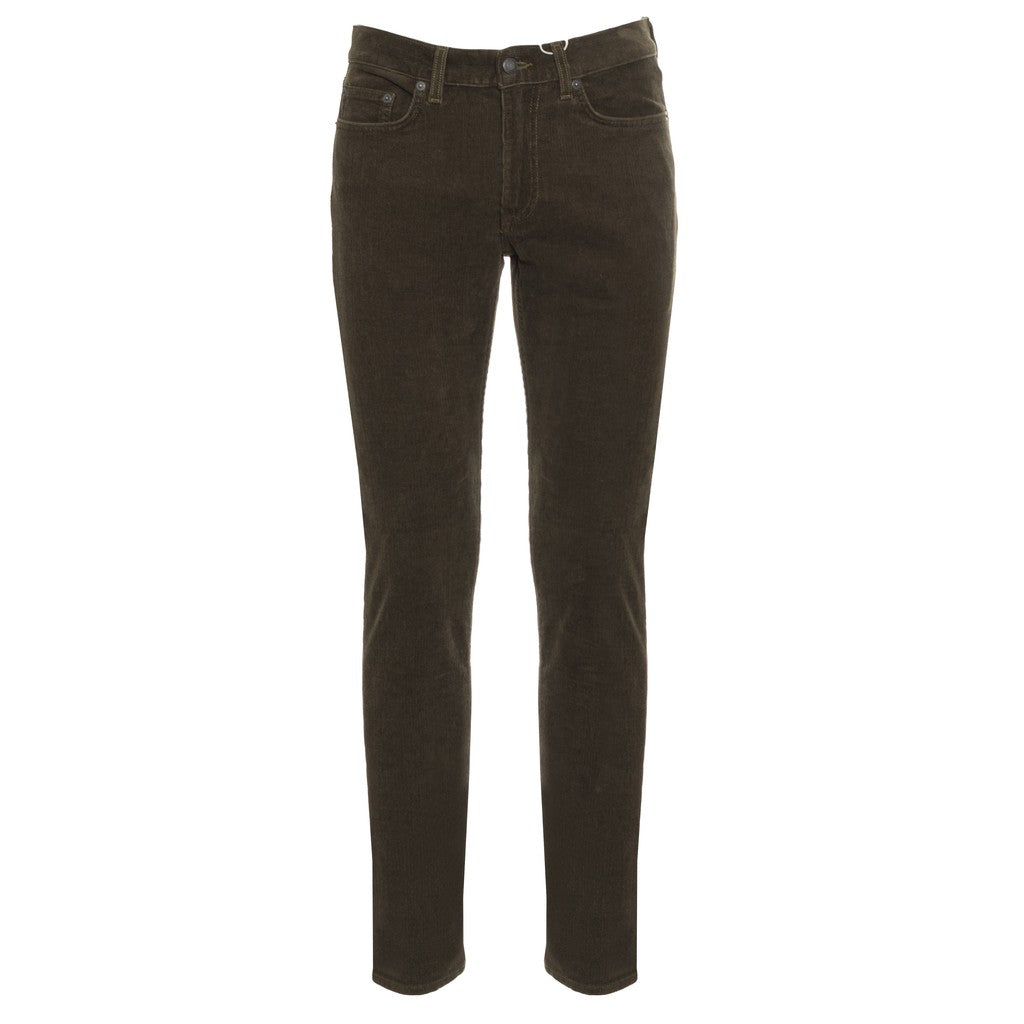Gant Katoenen broek Heren – Olijfgroen