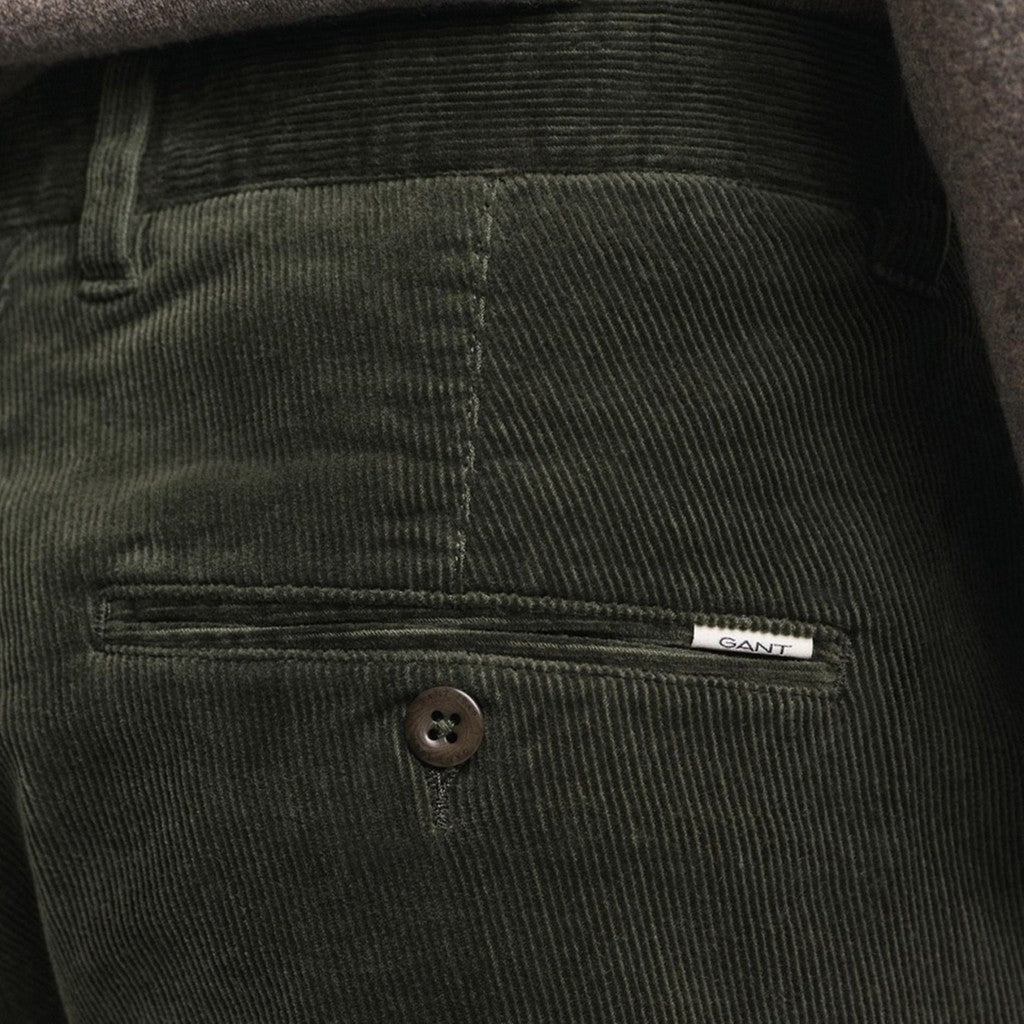 Gant Katoenen broek Heren – Saliegroen